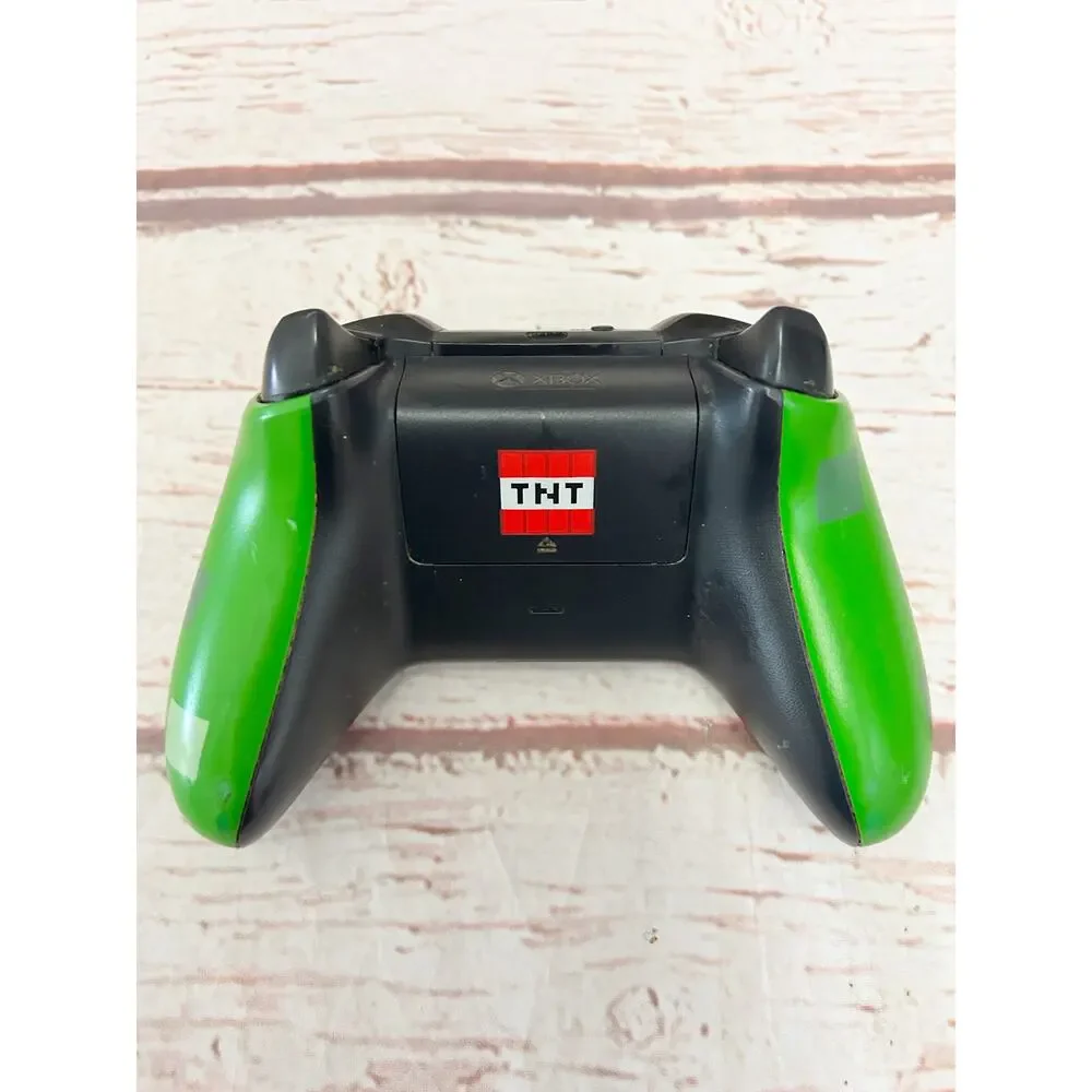 MICROSOFT Xbox One Wireless Controller Minecraft Creeper Edition Green Black